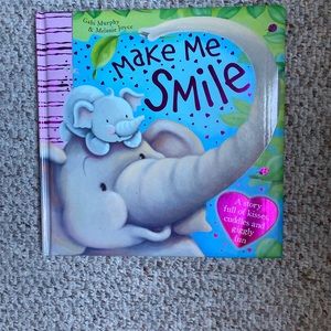 Make Me Smile Hardback with Soft cover.
